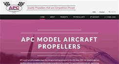 Desktop Screenshot of apcprop.com