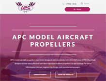 Tablet Screenshot of apcprop.com